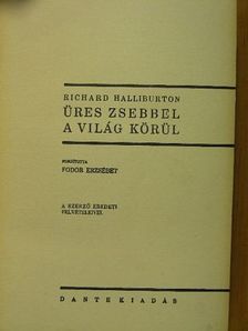 Richard Halliburton - Üres zsebbel a világ körül [antikvár]