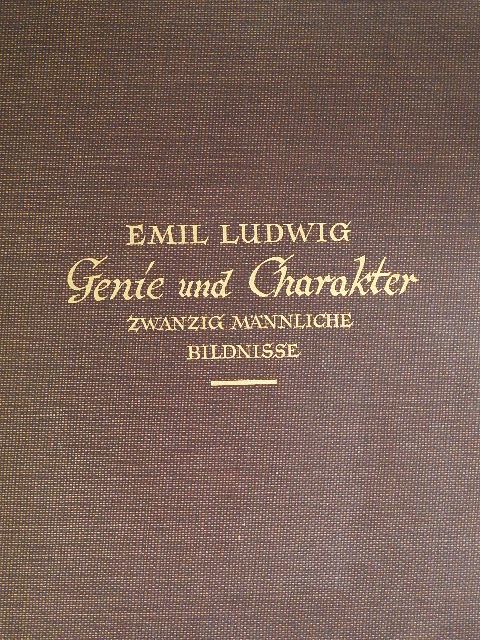 Emil Ludwig - Genie und Charakter [antikvár]