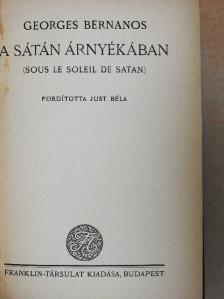 Georges Bernanos - A sátán árnyékában [antikvár]