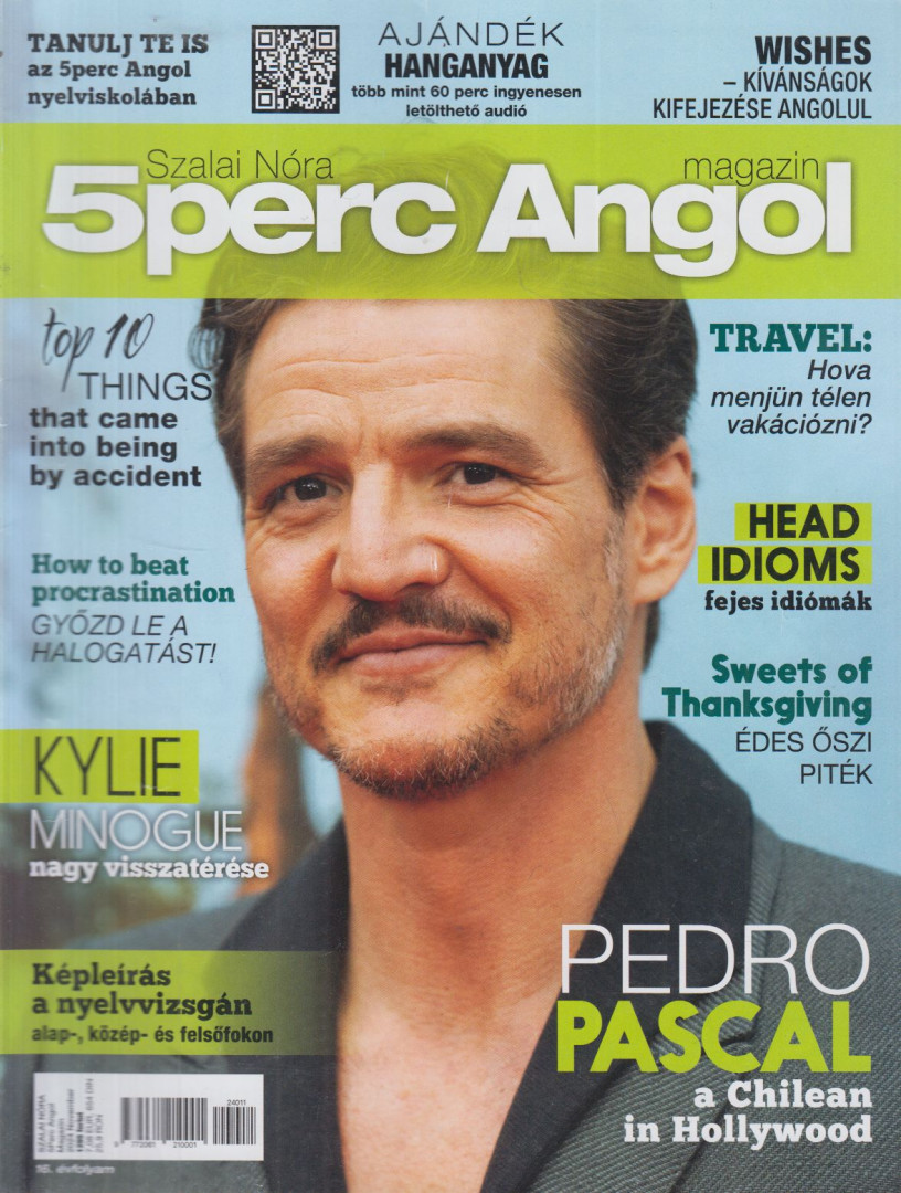 Szalai Nóra (főszerk.) - 5 perc angol magazin 2024. november [antikvár]