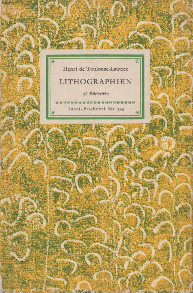 Jedlicka, Gotthard - Henri de Toulouse-Lautrec: Lithographien [antikvár]