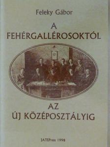 Feleky Gábor - A fehérgallérosoktól az új középosztályig [antikvár]