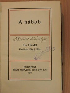 Alphonse Daudet - A nábob [antikvár]