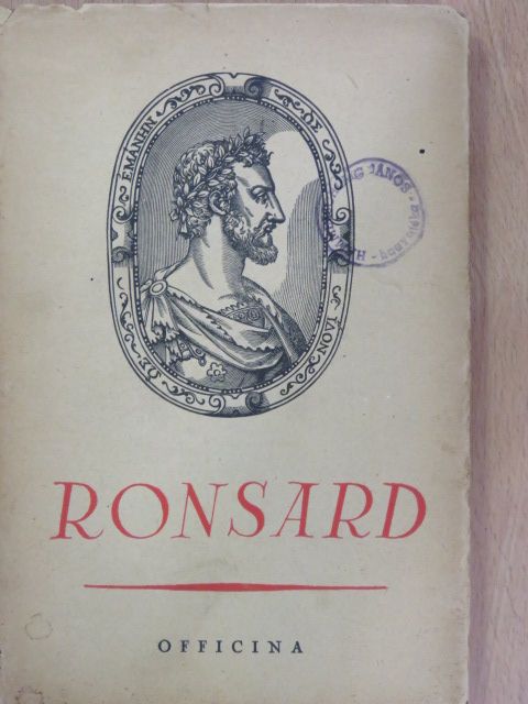 Pierre Ronsard - Pierre Ronsard verseiből [antikvár]
