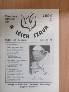 A lélek szava 1994/1. [antikvár]