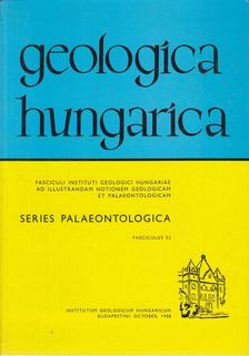 Jámborné Kness Mária - Geologica hungarica - Series Palaeontologica - Fasciculus 52 [antikvár]