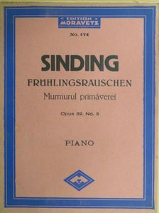 Christian Sinding - Frühlingsrauschen [antikvár]