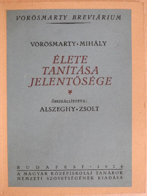 Vörösmarty breviárium [antikvár]