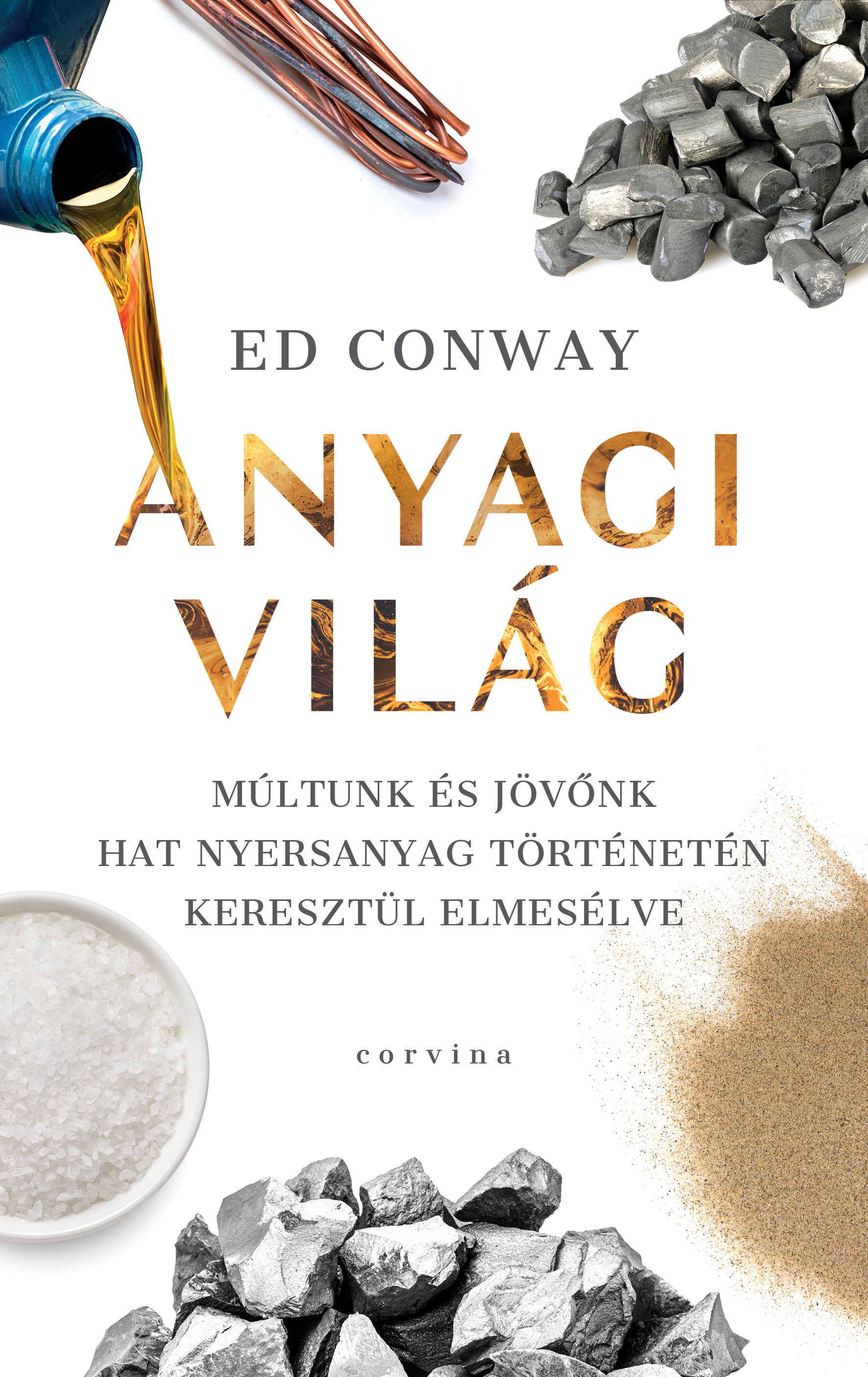 Ed Conway - Anyagi világ - Múltunk és jövőnk hat nyersanyag történetén keresztül elmesélve [eKönyv: epub, mobi]