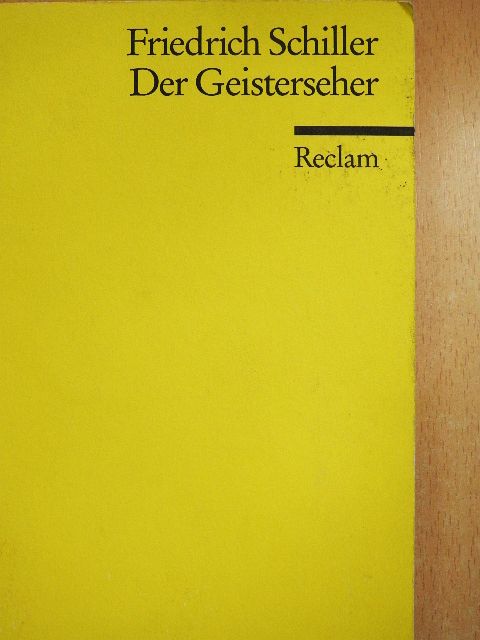 Friedrich Schiller - Der Geisterseher [antikvár]