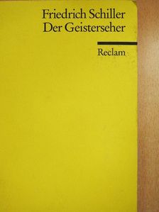 Friedrich Schiller - Der Geisterseher [antikvár]