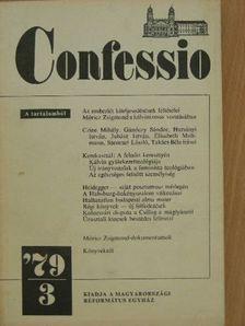 Bogárdi Szabó István - Confessio 1979/3. [antikvár]
