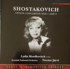 SHOSTAKOVICH - VIOLIN CONCERTOS NOS 1 AND 2 JARVI