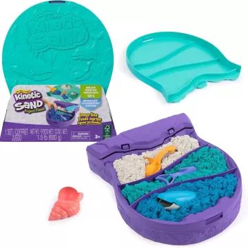 Kinetic Sand: Mélytengeri kalandok homokgyurma készlet