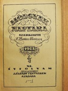 Berec Károly - Hölgyek Naptára 1923. [antikvár]