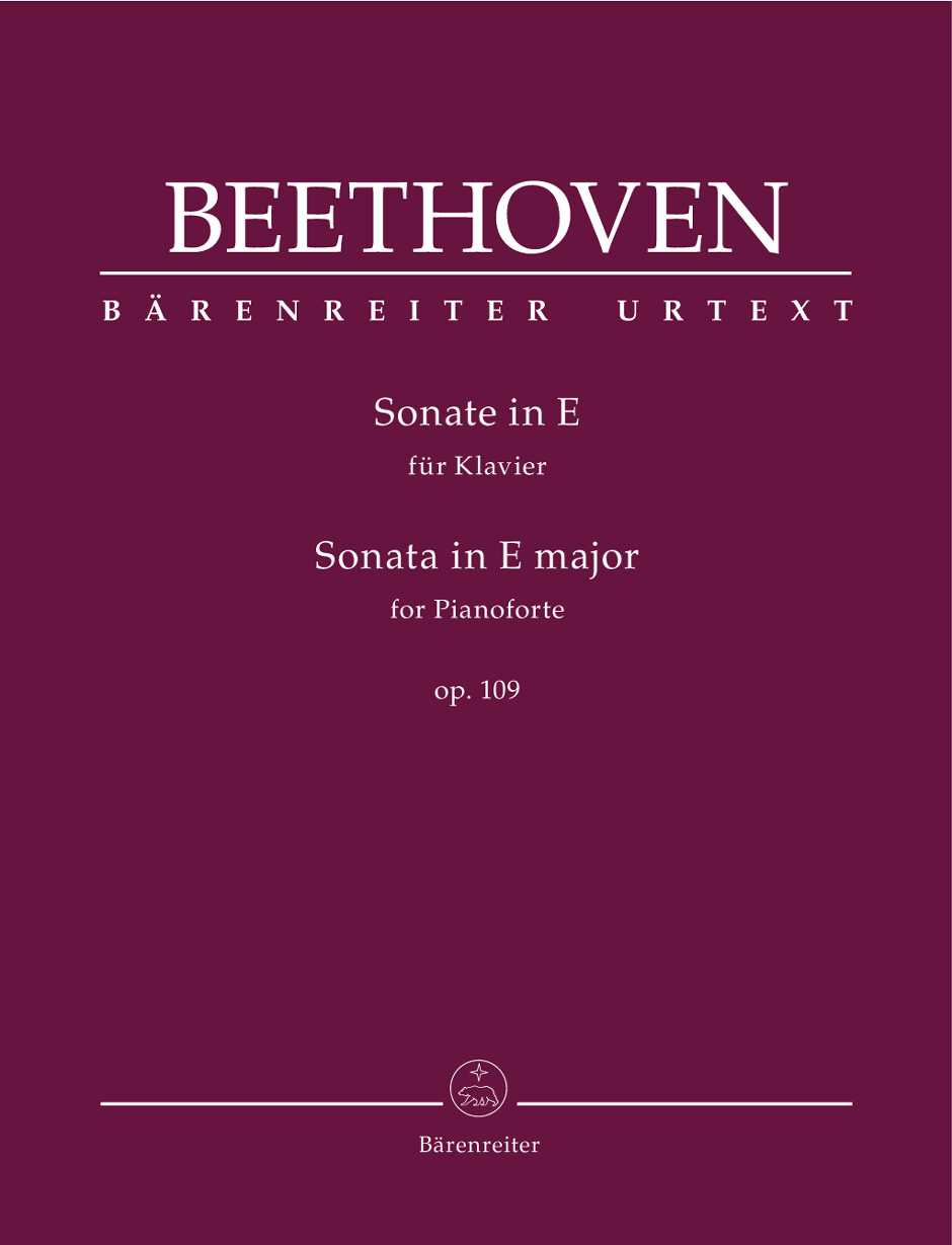 BEETHOVEN - SONATE IN E FÜR KLAVIER OP.109