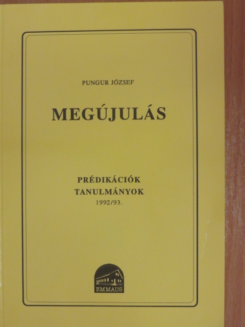 Pungur József - Megújulás [antikvár]