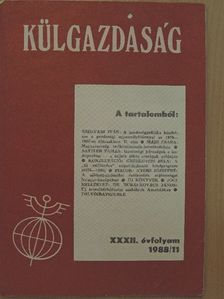 Dr. Burai-Kovács János - Külgazdaság 1988/11 [antikvár]