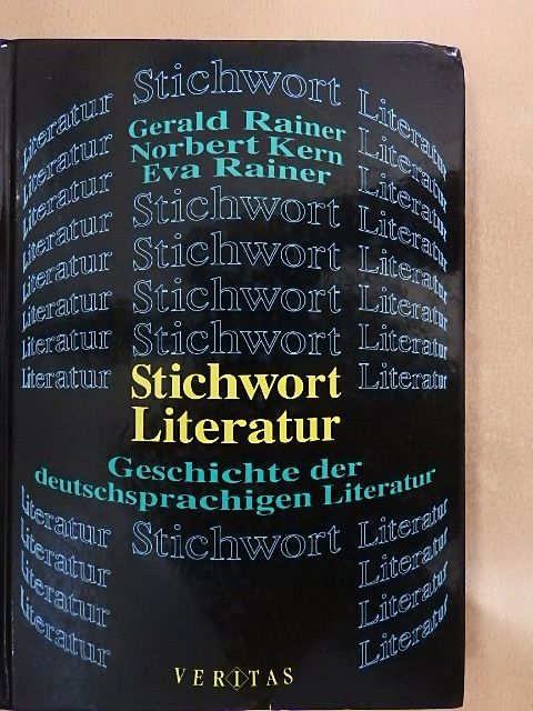 Eva Rainer - Stichwort Literatur [antikvár]