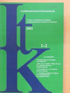 Ajkay Alinka - Irodalomtörténeti Közlemények 2002/1-2. [antikvár]