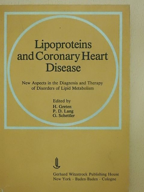 F. Jilek - Lipoproteins and Coronary Heart Disease [antikvár]