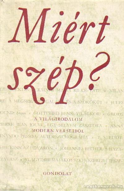 RÓNAY GYÖRGY - Miért szép? [antikvár]