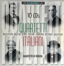 BOCCHERINI, BAZZINI, VERDI, PUCCINI, ZANDONA - QUARTETTI ITALIANI 10CD