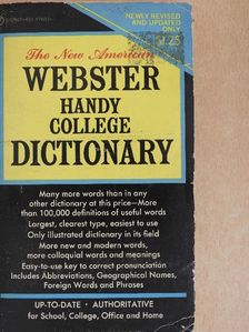 The New American Webster Handy College Dictionary [antikvár]