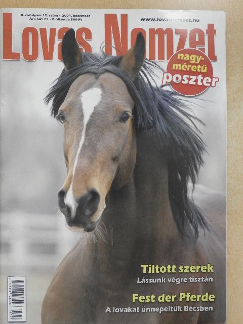 Babó Szilvia - Lovas Nemzet 2004. december [antikvár]