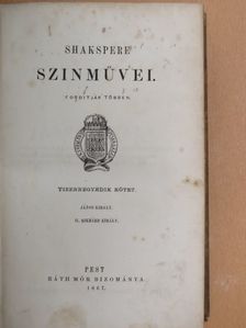 Shakespeare - Shakspere szinművei XIV-XVI. [antikvár]