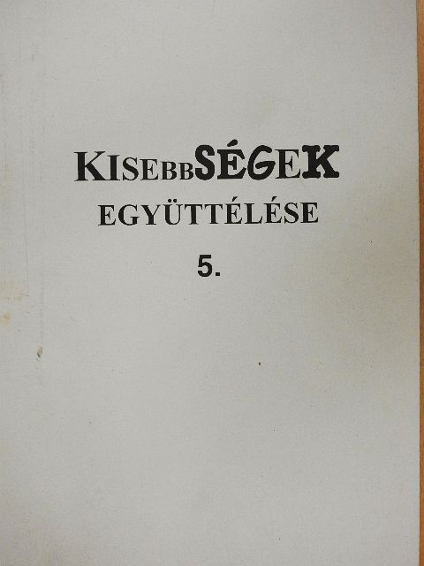 Alexander Gjurov - Kisebbségek együttélése 5. [antikvár]