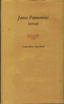 JANUS PANNONIUS - Janus Pannonius versei [antikvár]