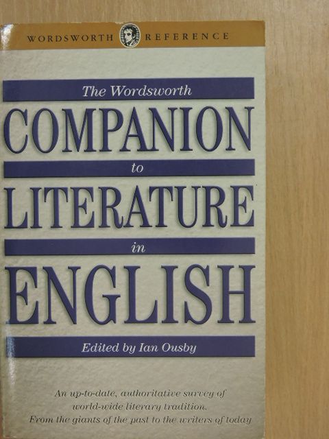 The Wordsworth Companion to Literature in English [antikvár]
