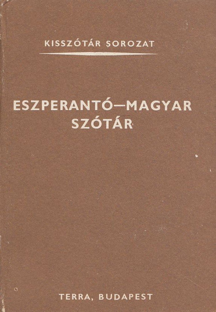 PECHAN ALFONZ - Eszperantó-magyar szótár [antikvár]