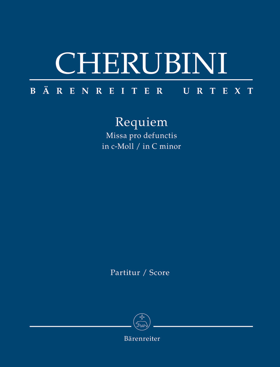 CHERUBINI - REQUIEM. MISSA PRO DEFUNCTIS IN c-MOLL, PARTITUR