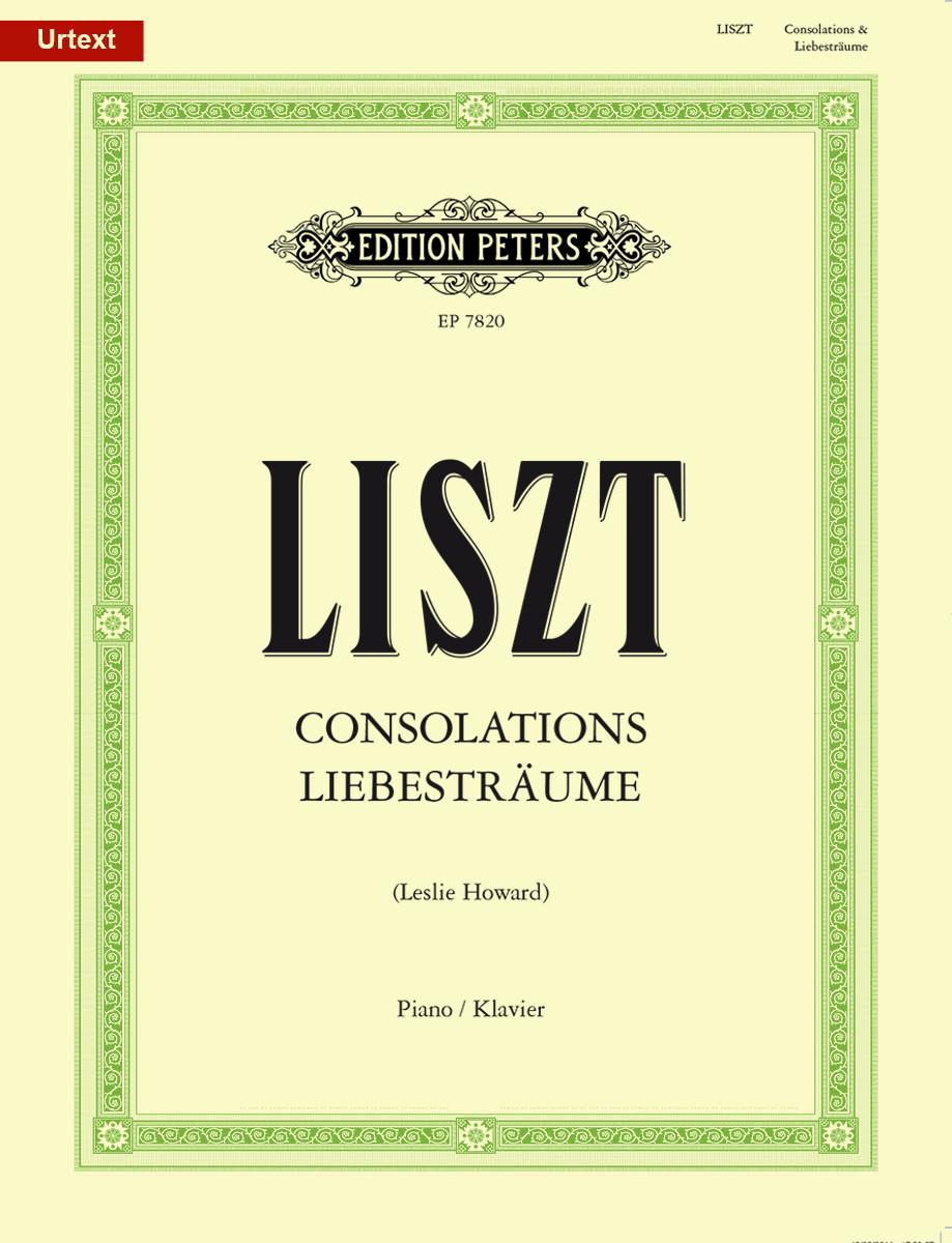 LISZT - CONSOLATIONS / LIEBESTRAEUME (3 NOTTURNOS) L. HOWARD