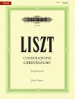 LISZT - CONSOLATIONS / LIEBESTRAEUME (3 NOTTURNOS) L. HOWARD