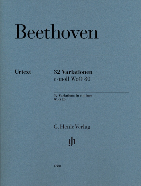 BEETHOVEN - 32 VARIATIONEN c-MOLL WoO 80