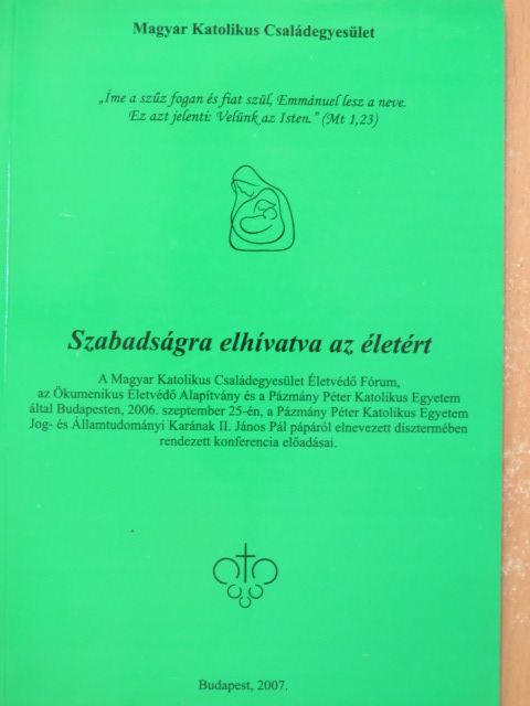 Bándi Gyula - Szabadságra elhívatva az életért [antikvár]