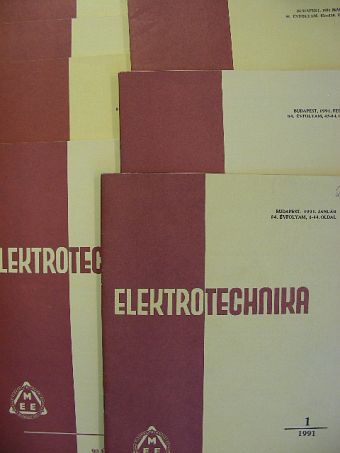 Dr. Horváth Tibor - Elektrotechnika 1991. (nem teljes évfolyam) [antikvár]