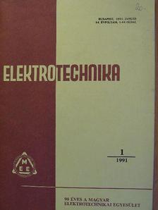 Dr. Horváth Tibor - Elektrotechnika 1991. (nem teljes évfolyam) [antikvár]