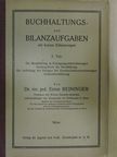 Dr. Erron Reininger - Buchhaltungs- und Bilanzaufgaben mit kurzen Erläuterungen [antikvár]
