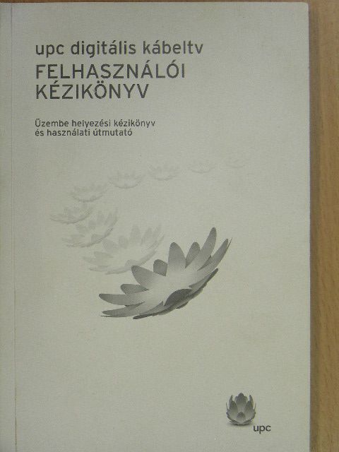 Upc digitális kábeltv felhasználói kézikönyv [antikvár]