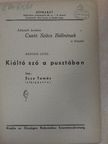 Esze Tamás - Kiáltó szó a pusztában [antikvár]