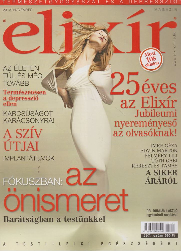 Nagy Róbert - Elixír 2013. november [antikvár]