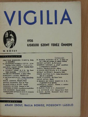 Mécs László - Vigilia 1935. III. [antikvár]
