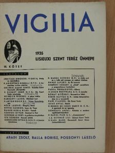 Mécs László - Vigilia 1935. III. [antikvár]