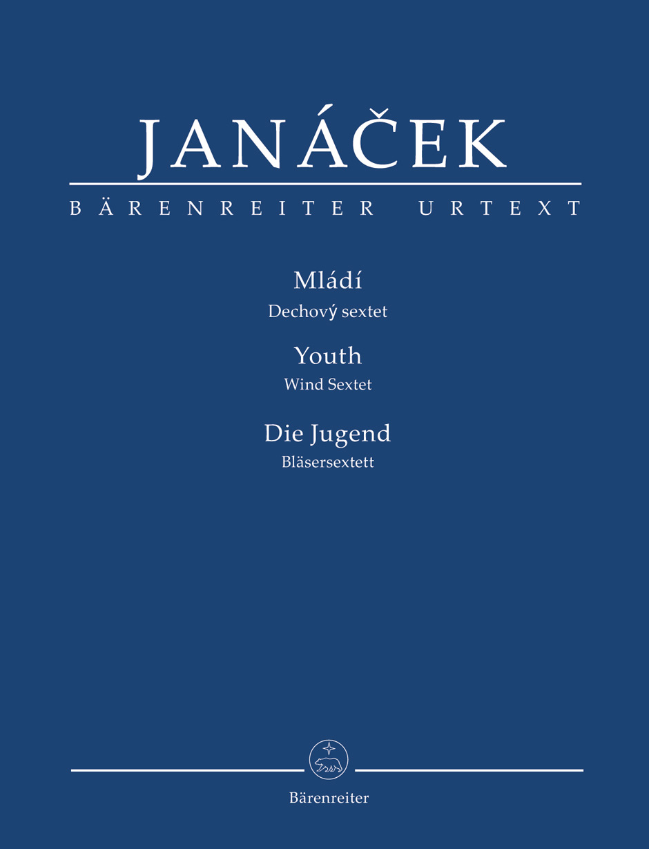 JANÁCEK - YOUTH (DIE JUGEND) FOR WIND SEXTET POCKET SCORE URTEXT (DOLEZAL/FALTUS)