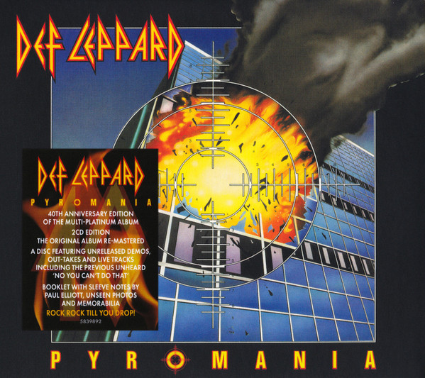 DEF LEPPARD - PYROMANIA 2CD DEF LEPPARD - 40th ANNIVERSARY EDITION
