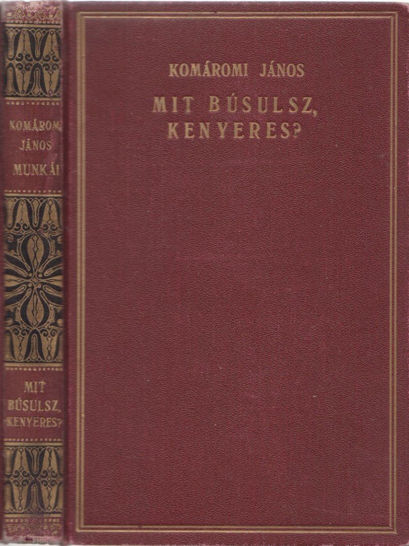 Komáromi János - Mit búsulsz, kenyeres?... [antikvár]